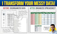 do accurate data entry, web research, copy paste, and excel data