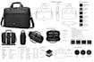 design a custom backpack with tech pack and manufacturing specs