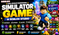 develop roblox simulator game, tycoon game, custom roblox game, roblox studio,
