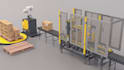 create 3d industrial animation automation factory packaging line explainer video