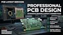design professional pcb layout, schematic and gerber files