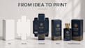 create cbd packaging dieline, hemp packaging and print ready die cut