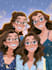 make disney cartoon portrait