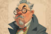 digital illustration cartoon character