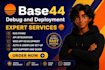 real base44 expert base44 deployment base44 bug fixing base44 app expert