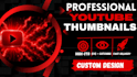 design professional youtube thumbnails in canva