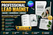 design a canva lead magnet, freebie, workbook or ebook