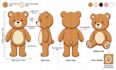 design custom plushie reference sheet stuffed animal character ych concept