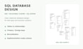 design your sql database, er diagram and relational schema