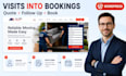 create a moving company wordpress website that generates leads