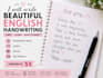 write beautiful handwritten notes, letters, quotes and messages in english