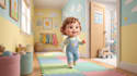 3d pixar style kids nursery rhymes vide 3d cocomelon style ai cartoon animation