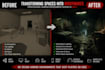create horror game environments in unity for PC, VR and mobile