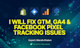 fix GTM ga4 facebook pixel capi purchase tracking for shopify