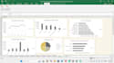 create a professional interactive excel dashboard with charts and kpis