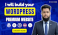 build wordpress website using divi 5 or elementor pro