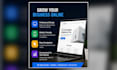 create a professional responsive landing page