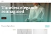 design a jewelry website with online store for your brand