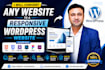 convert any website to a responsive wordpress website