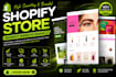 build,design and redesign shopify website,dropshipping and create online store