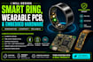 design smart ring, wearable pcb, and embedded hardware