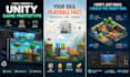create a unity 2d or 3d game prototype