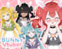 design vtuber model, live2d vtuber rigging, anime character design, live2d model