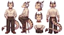 do custom vtuber avatar, chibi vtuber, furry vtuber, live 2d vtuber, 2d vtuber