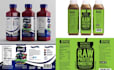 design supplement, bottle, product, and box labels