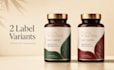 design supplement label and packaging