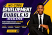 build bubble io app, bubble website, bubble developer, saas mvp, ai web app