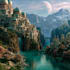 draw anime background, landscape illustrations