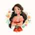 do disney cartoon portrait