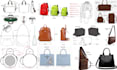 create bag design, handbags backpack, wallets, and make a tech pack