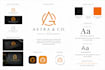 create a minimalist typography logo for your startup