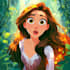 make a disney cartoon illustration
