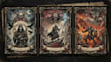 create dark art, metal, gothic illustration