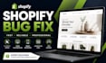 fix shopify bugs, theme issues, mobile responsiveness and errors