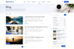 design a modern wordpress blog website or personal blog
