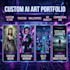 create ai youtube thumbnails and cinematic ai images