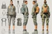 make fashion design or clothing technical flat sketch