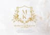 do wedding monogram, wedding invitation, wedding initials, luxury wedding logo