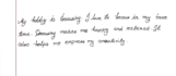 handwrite your text neatly