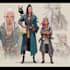design a concept art character or object