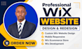 design responsive wix website, wix website redesign and wix website development