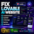 fix lovable, lovable ai website, lovable dev, lovable saas mvp to your style