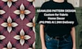 design seamless textile patterns and fabric prints