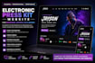 design a modern electronic press kit epk website