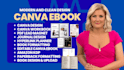 ebook formatting, editable canva ebook,canva ebook design, redesign canva ebook