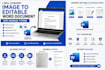 convert image to editable word document manually
